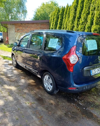 Dacia Lodgy cena 39500 przebieg: 51800, rok produkcji 2017 z Maków Mazowiecki małe 22